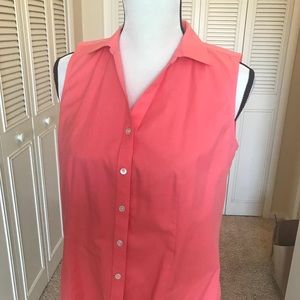 Talbots sleeveless top